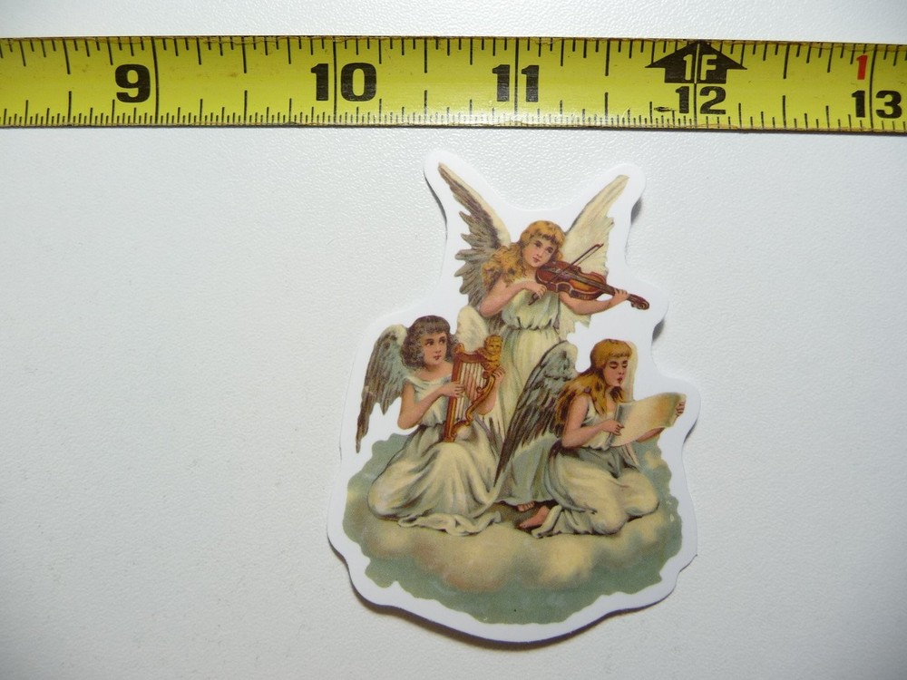 Angelic Music Decal Sticker Art Painting for Wall Decor