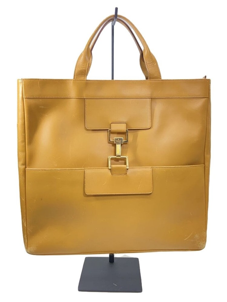 GUCCI Leather Tote Bag CML 001.4083 Japanese Import