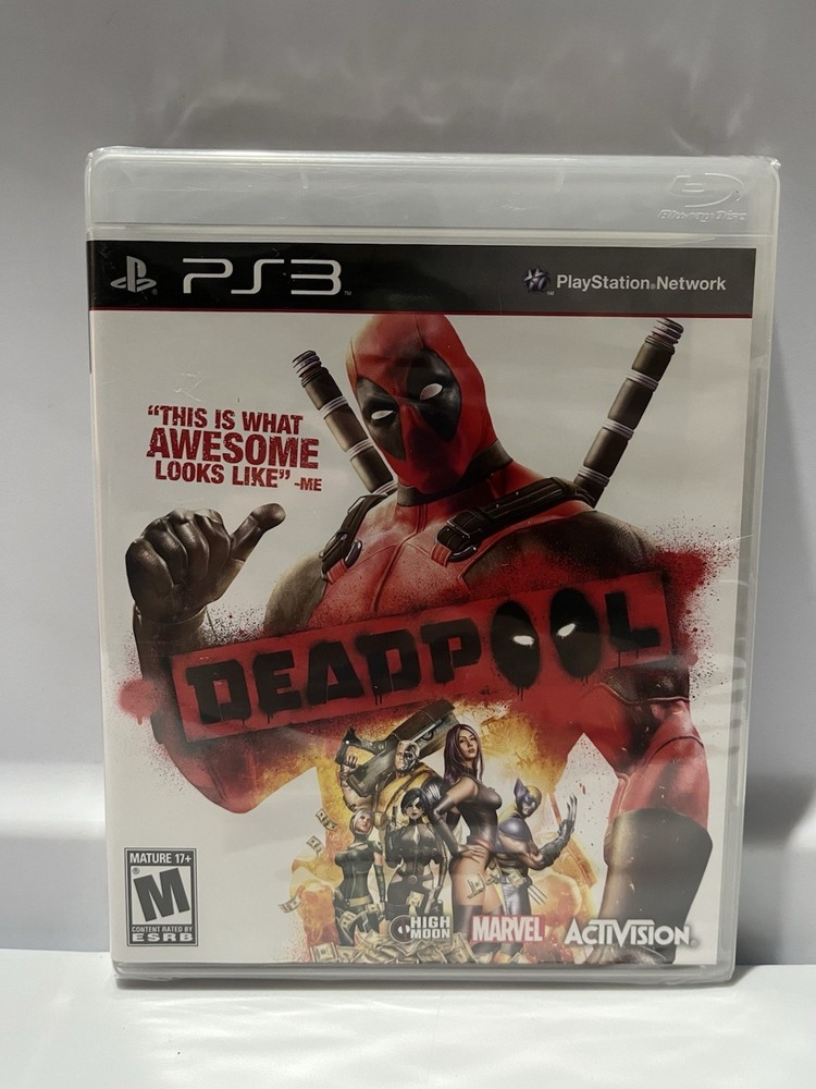Brand New! Factory Sealed! Deadpool Game Sony PlayStation 3 PS3