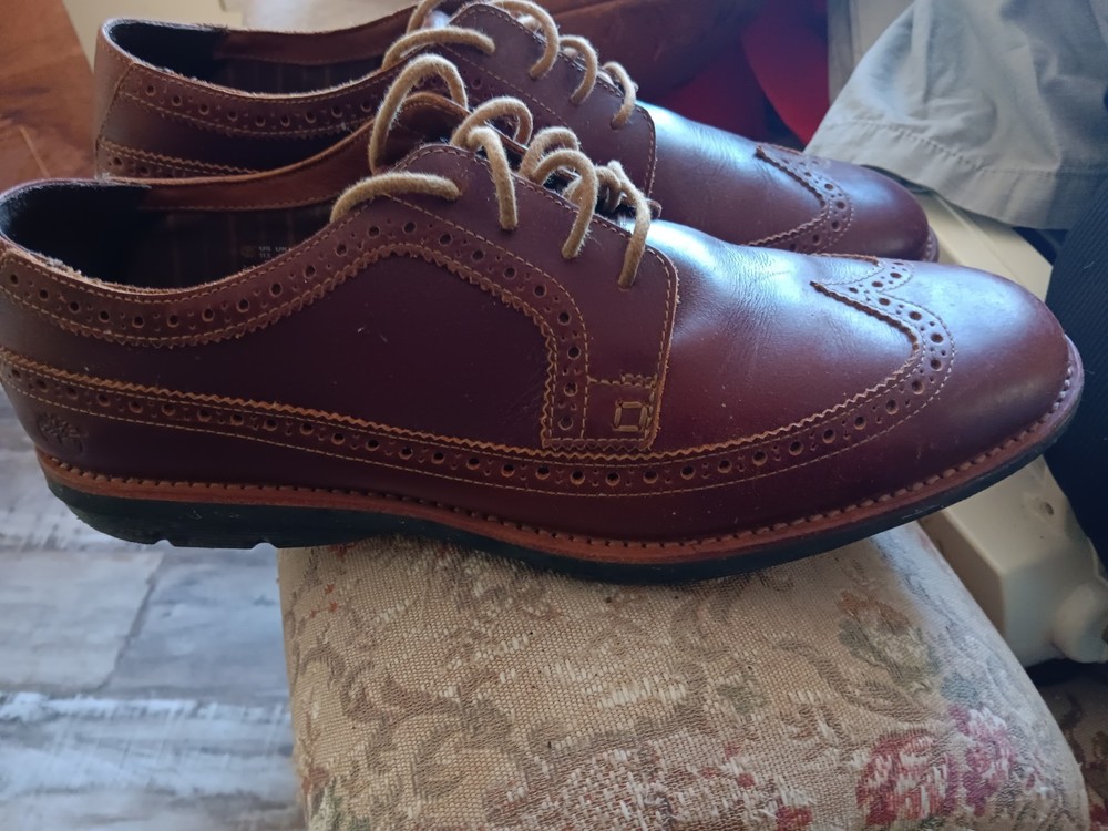 Timberland Earthkeepers Brogue Oxford Leather Brown Men's Dress Shoes