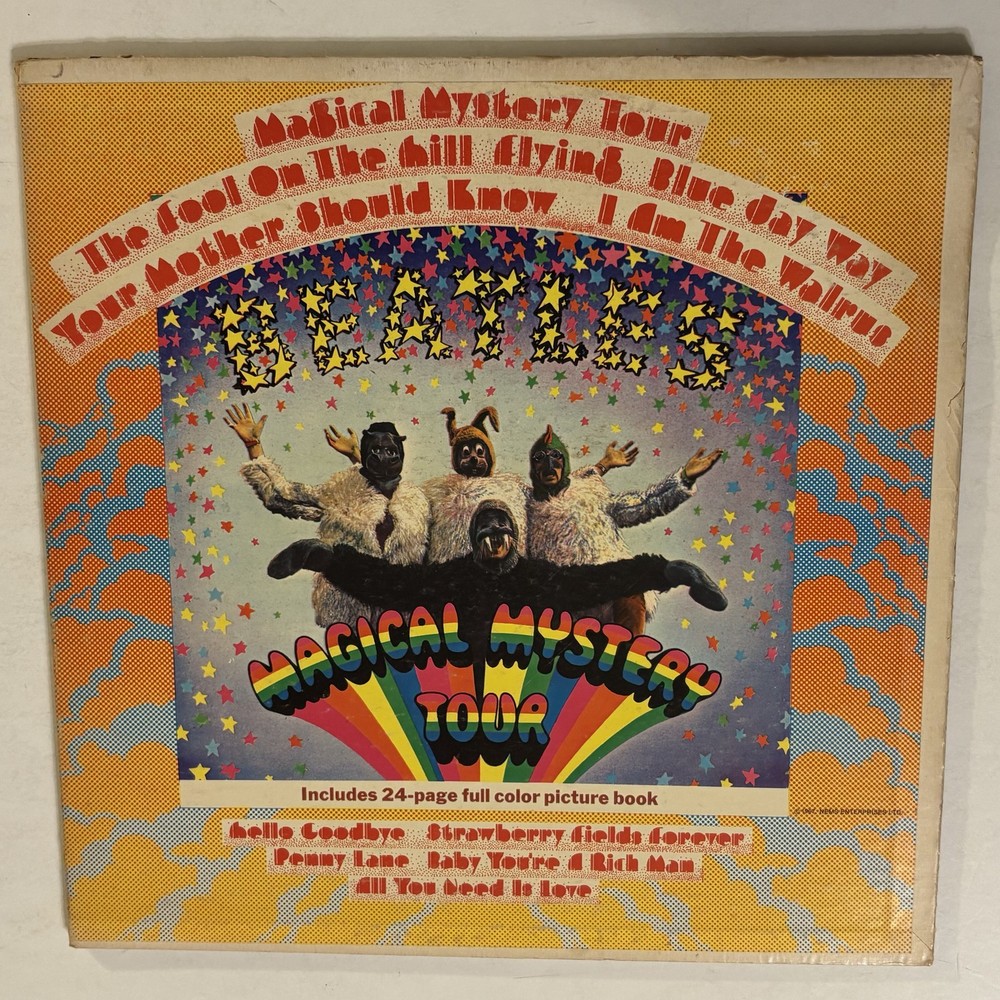 The Beatles - Magical Mystery Tour LP Vinyl Record 1967 Capitol MAL-2835 NM j