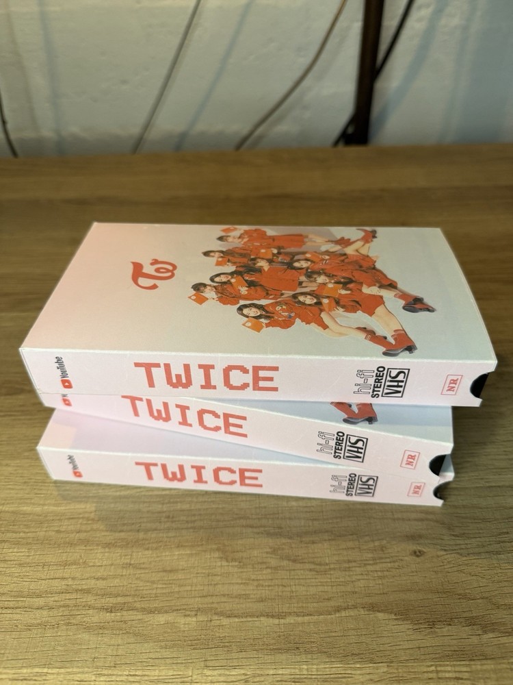 Twice Kpop  Music video VHS Tape Custom