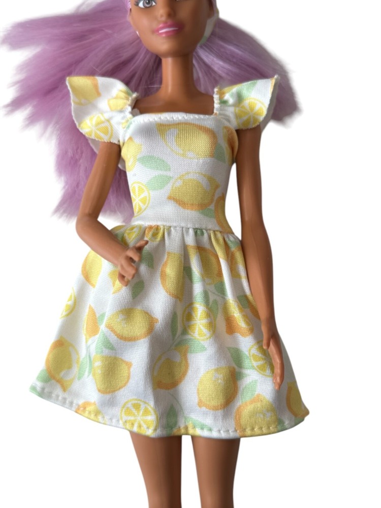 New Glam Squad Strawberry Shortcake Lemon Meringue Sundress Lot Fits Barbie Doll