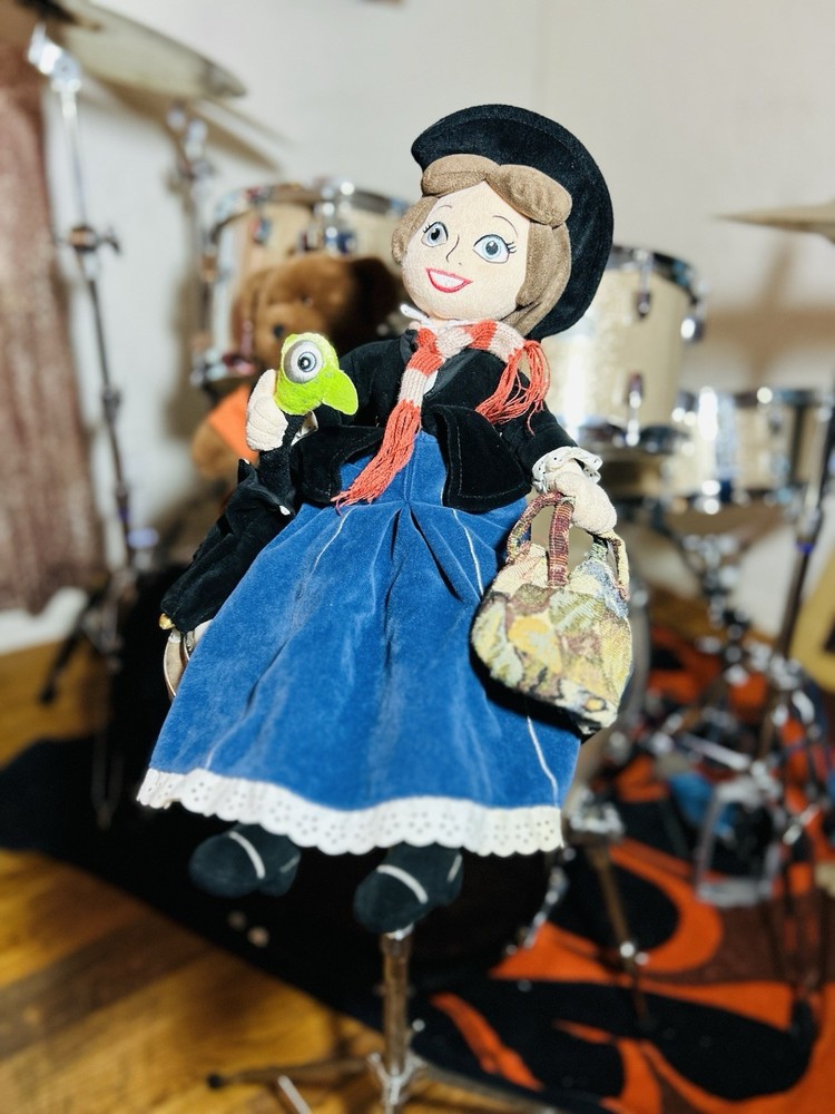 Disney Mary Poppins 12” Plush Stuffed Doll From The Disney Store