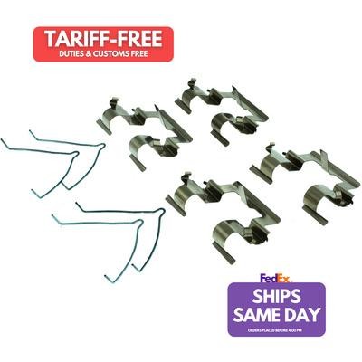 Centric Brake 105.0552, Kit Ceramic Posi-Quiet Ceramic Brake Pads With Shims And
