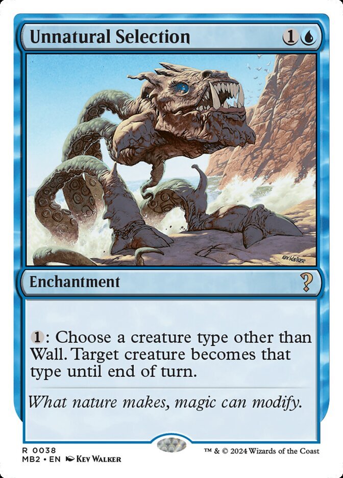 MTG Magic the Gathering Unnatural Selection (38/390) Mystery Booster 2 NM