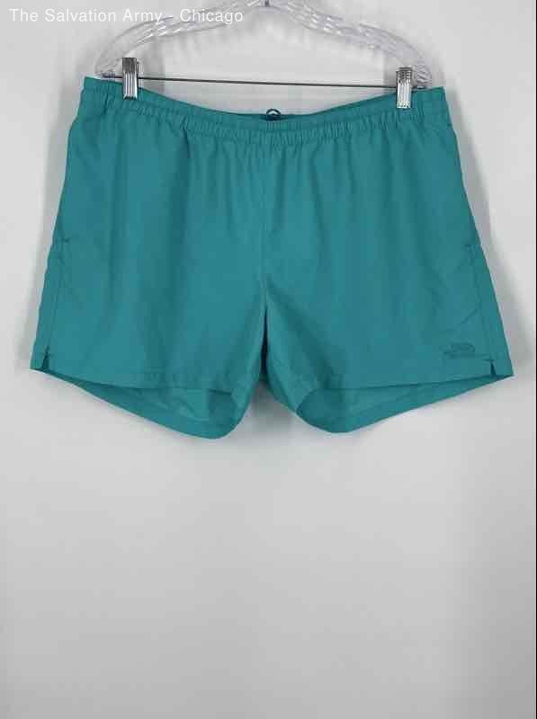 The North Face Womens Green Activewear Athletic Shorts Size X-Large