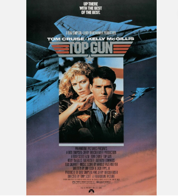 Top Gun  Movie Poster wall art decor