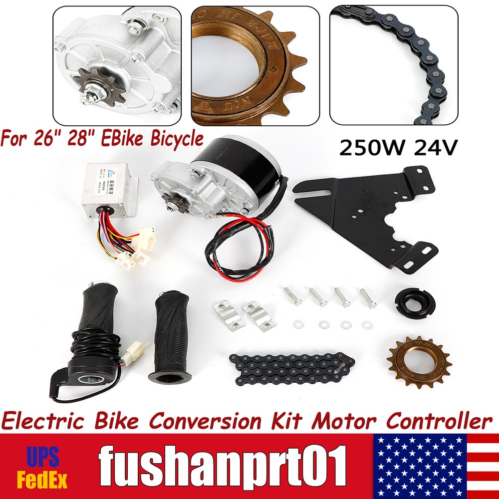 24V Electric Bike Conversion Kit Motor Controller for 26