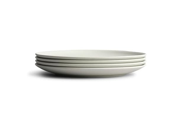 Year & Day Outdoor Set of 4 Plates Moon White 8.5 inch