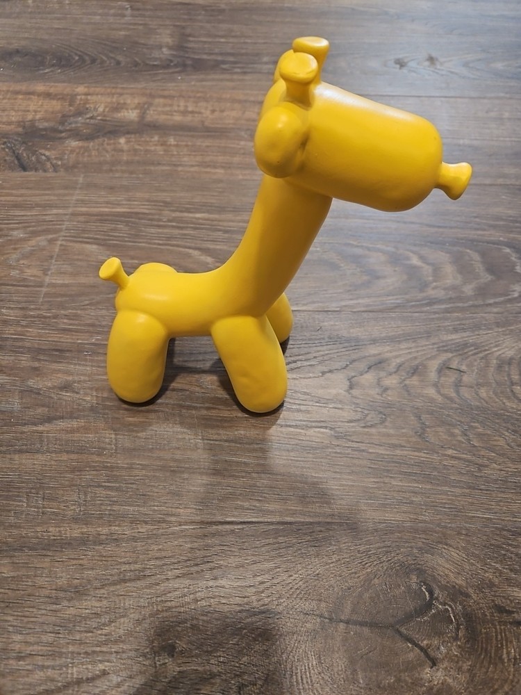 Nursery Giraffe Balloon Animal Sculpture Decor Figurine Child