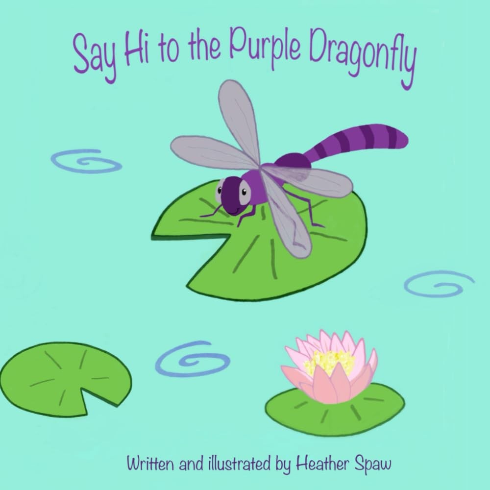 Say Hi to The Purple Dragonfly