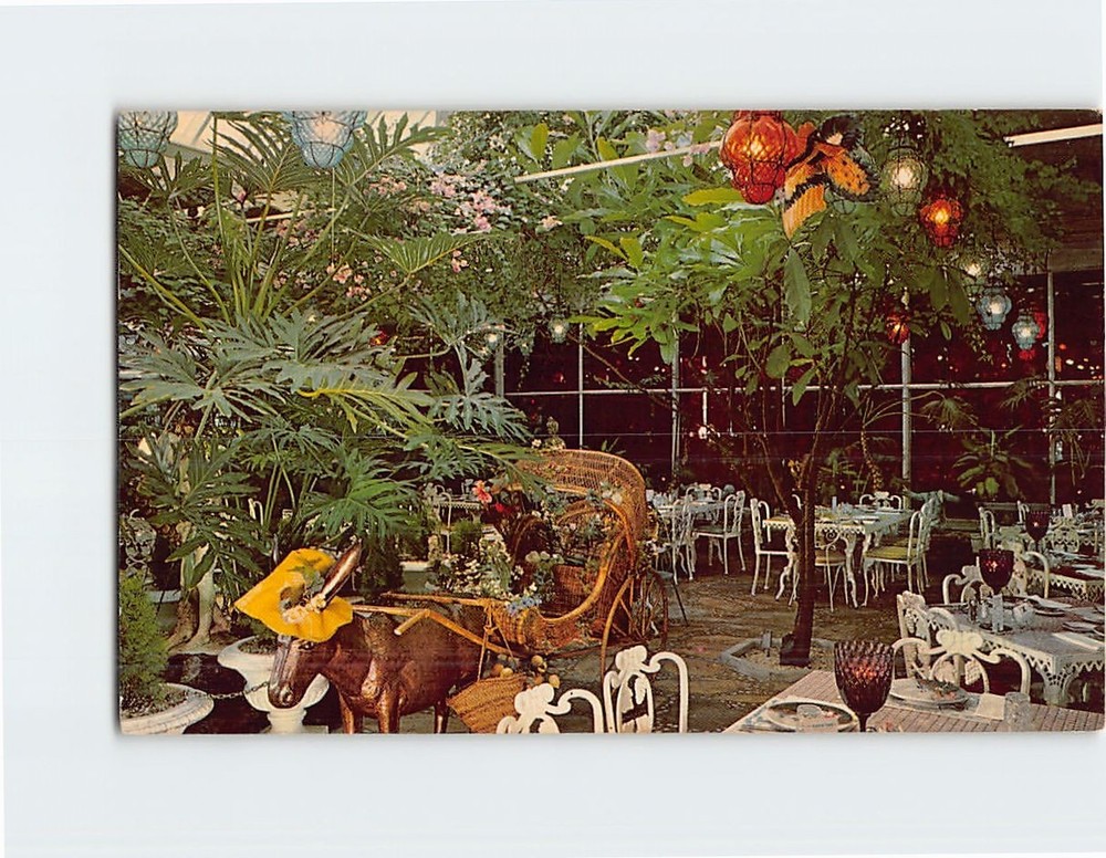 Postcard Patio Dining Room The Kapok Tree Inn Clearwater Florida USA