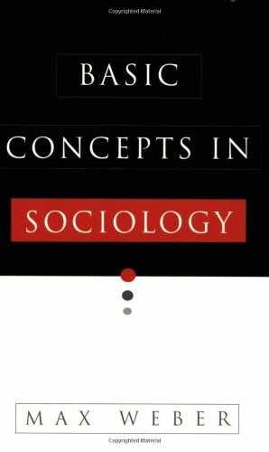 Basic Concepts In Sociology - Paperback, by Weber Max - Acceptable