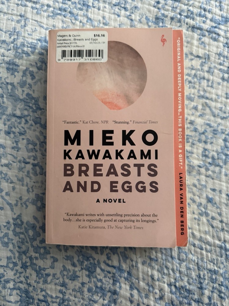 Breasts and Eggs by Mieko Kawakami (2021, Trade Paperback)
