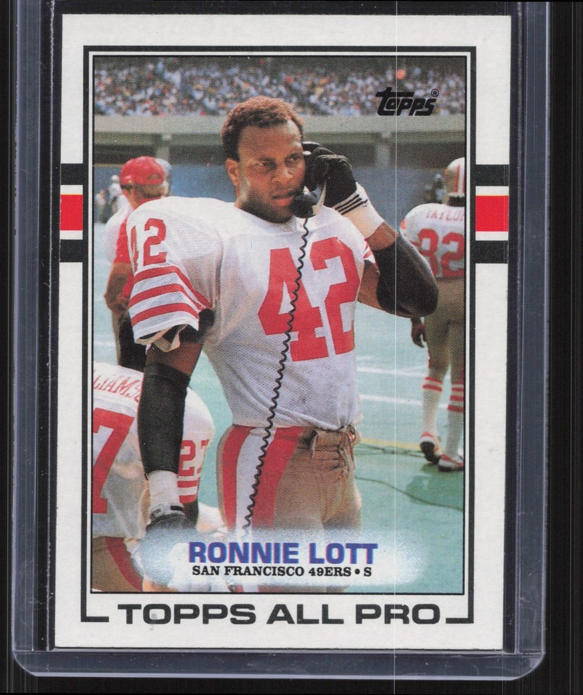 1989 Topps #9 Ronnie Lott