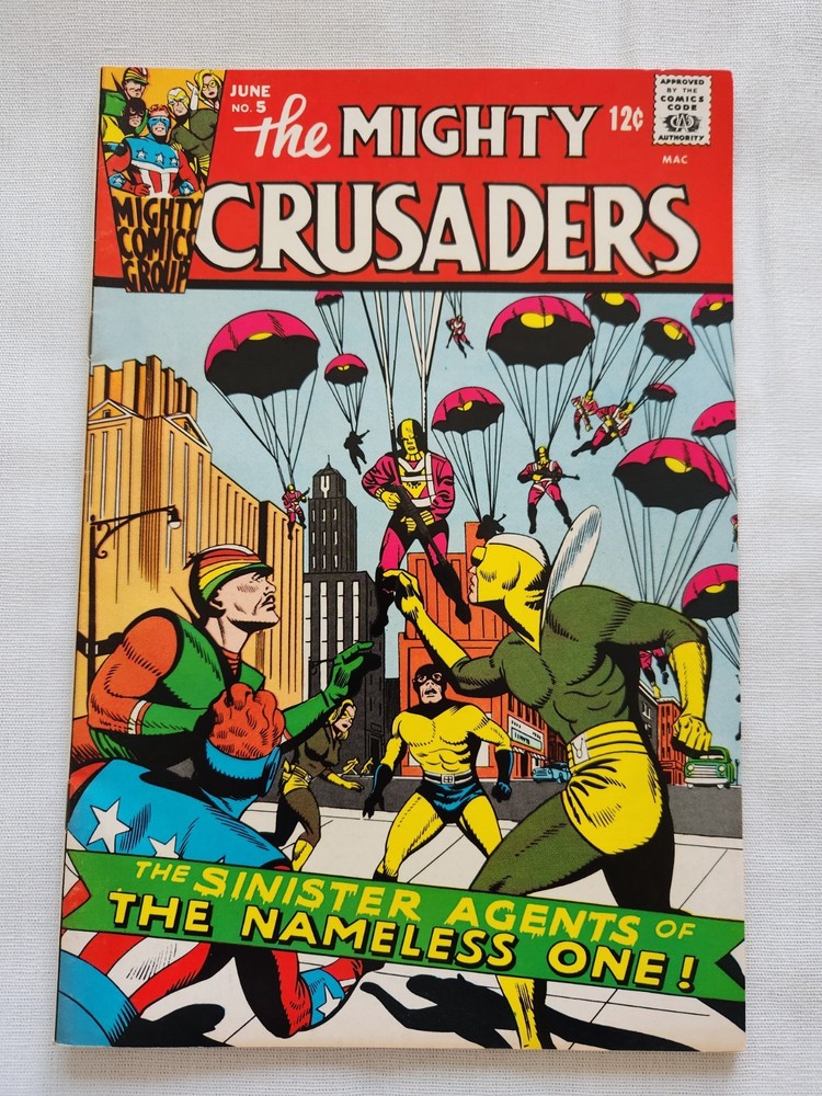 The Mighty Crusaders #5 (June 1966) Archie/Mighty Comics – Silver Age