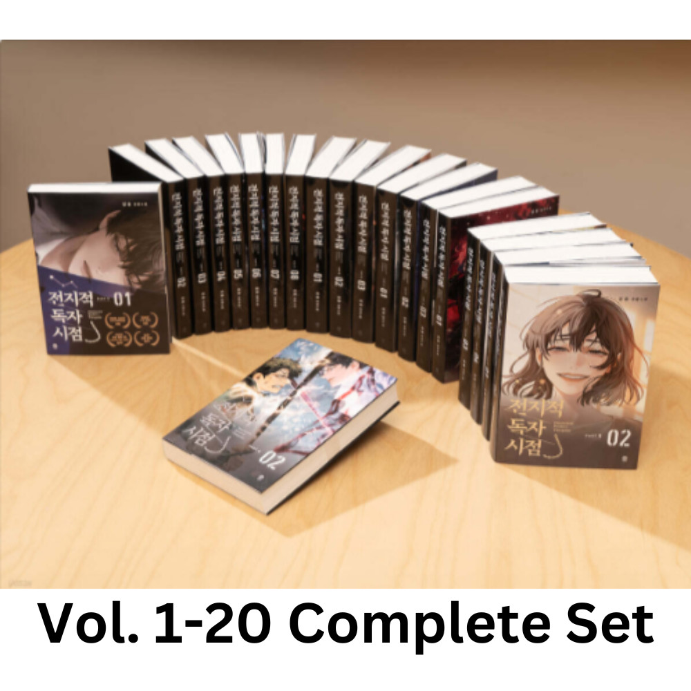 Omniscient Reader's Viewpoint Vol. 1-20 Complete Set Korean Fantasy Novel