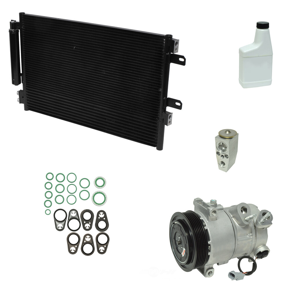 A/C Compressor & Condenser Replacement Kit UAC KT 4952A