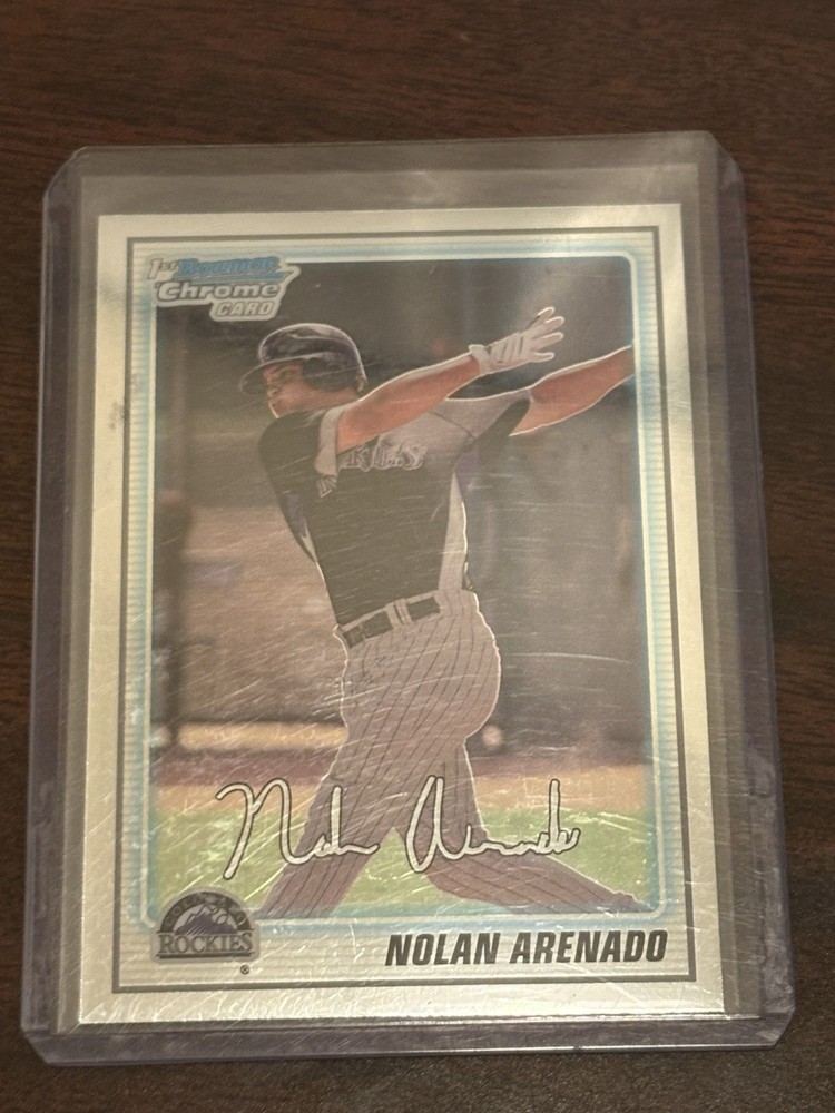 2010 Bowman Chrome Prospects 1st Nolan Arenado BCP91 Colorado Rockies