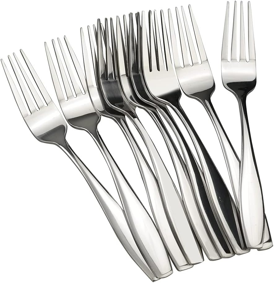Stainless Steel Dessert Fork, 12 Pieces Small Salad Forks