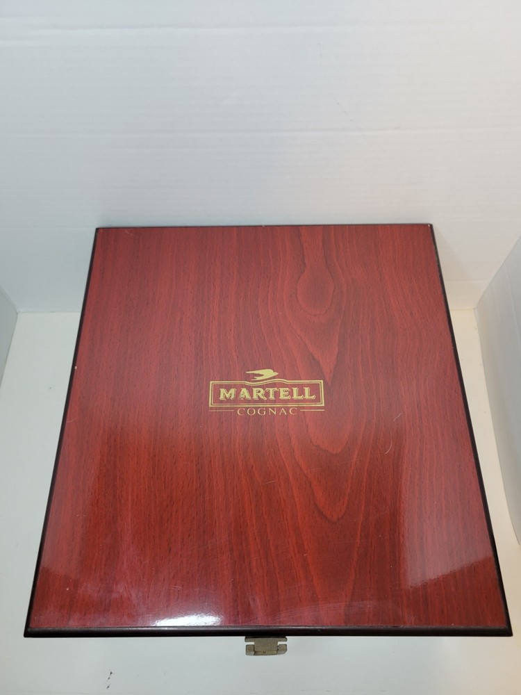 Martell Cognac XO Supreme Wood Gift Box Read Description Please