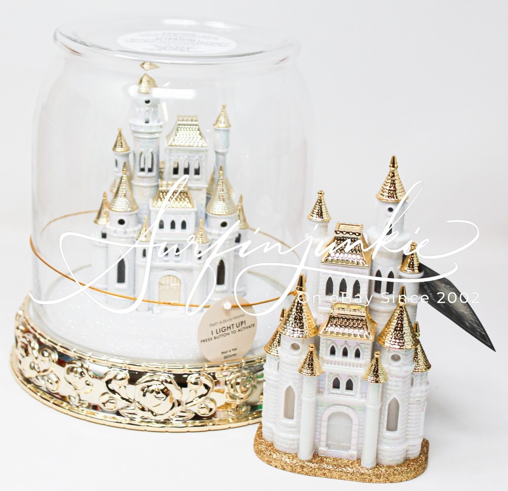 Bath & Body Works Disney Princess Castle Cloche Candle Holder Wallflower Plug In