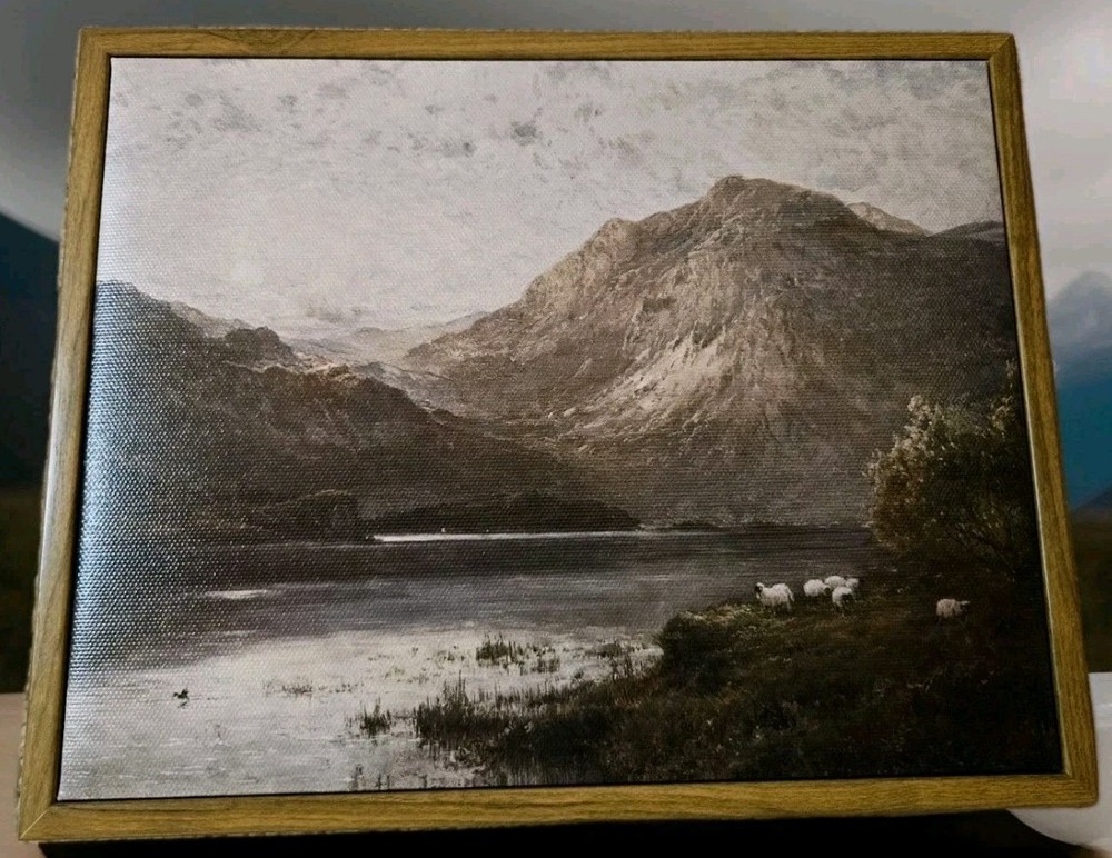 🏴󠁧󠁢󠁳󠁣󠁴󠁿Scotland Country Side With Mountains & Sheep🐑 Painting 🖼