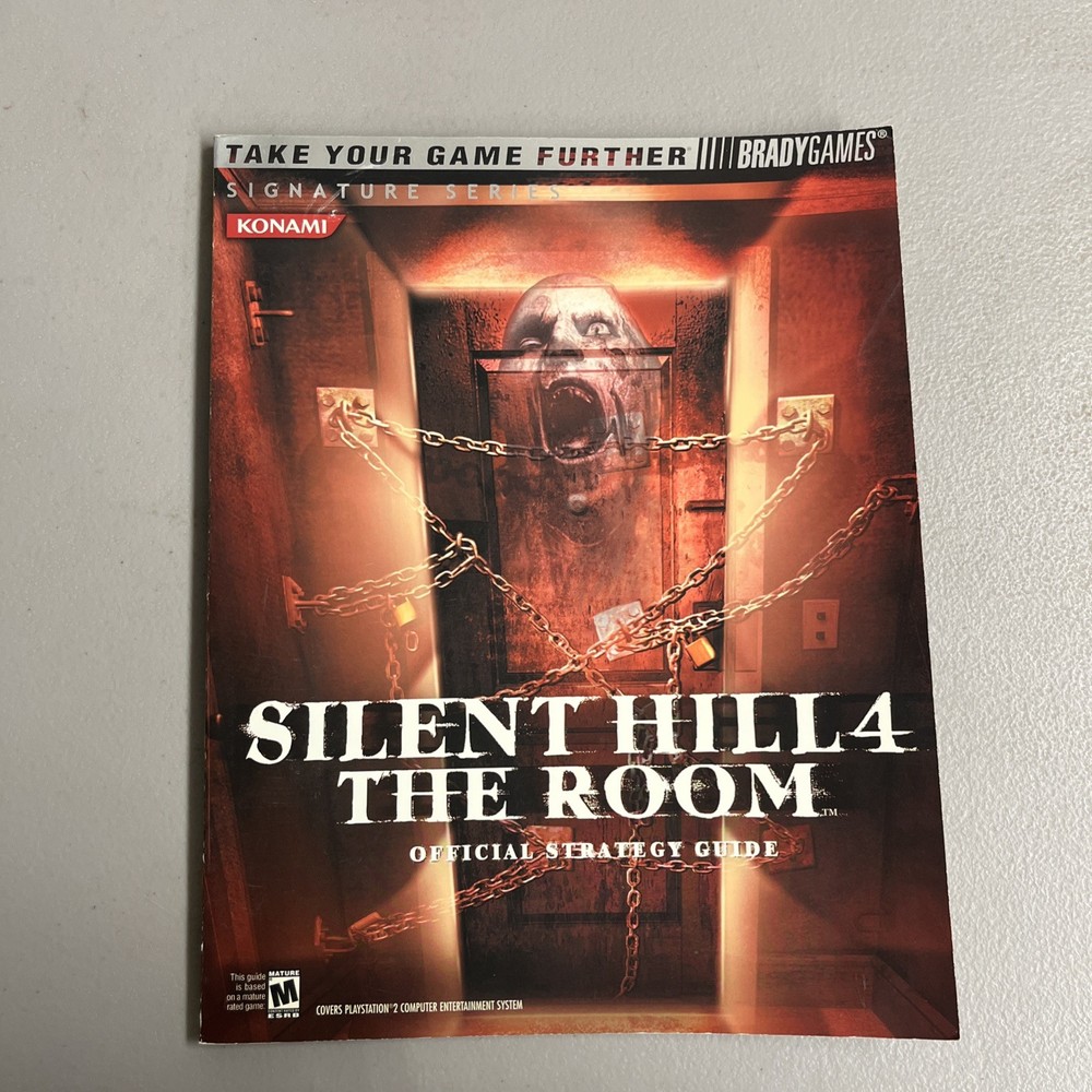 Silent Hill 4 The Room 2004 BradyGames Official Strategy Guide with Poster, Maps