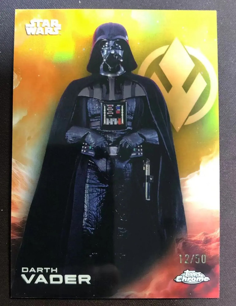 2025 Topps Chrome Star Wars Gold Darth Vader The Empire Strikes Back /50 KM046