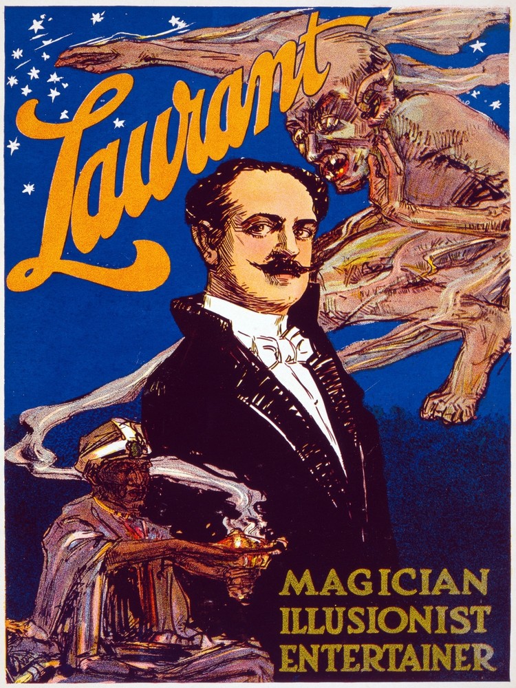 Lauant Magician Illusionist Decor Poster. Fine Art Wall Interior Design 2618