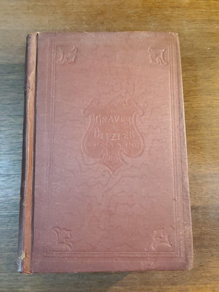 The Graves  -  Ditzler Or Great Carrollton Mo.  Debate 1876 Hb 1184 Pages