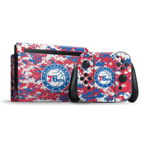NBA Philadelphia 76ers Nintendo Switch Bundle Skin