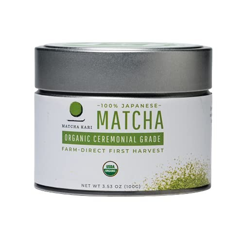 Organic Japanese Ceremonial Grade Matcha Kari 100g