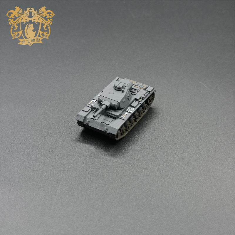 Tank III-G Medium Tank 1/144 Scale Tank Model 3D painted  Model