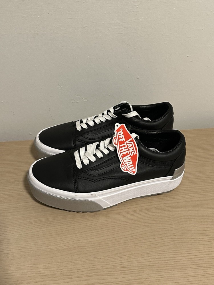 Size 7.5 - VANS Old Skool Stacked Shiny
