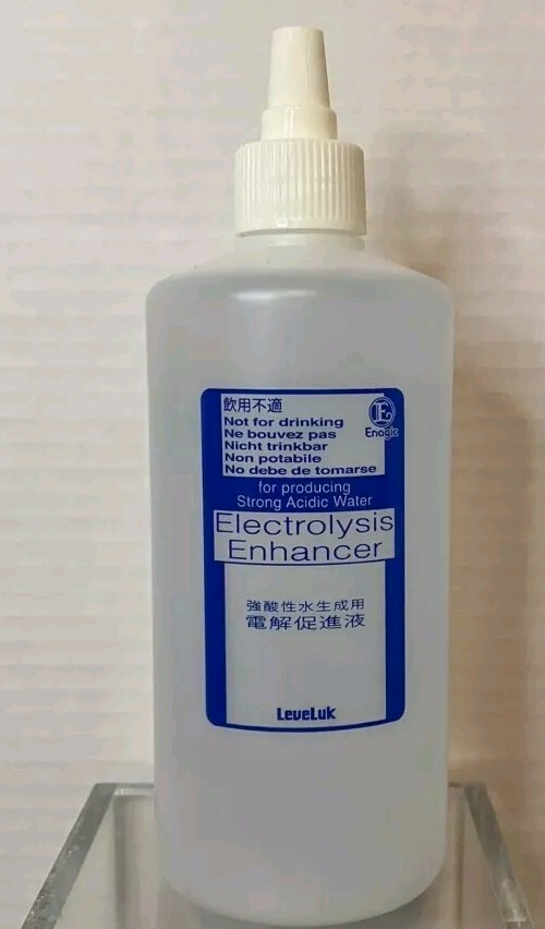 Enagic Kangen Leveluk Electrolysis Enhancer Fluid 400g Bottle K8 And As Series