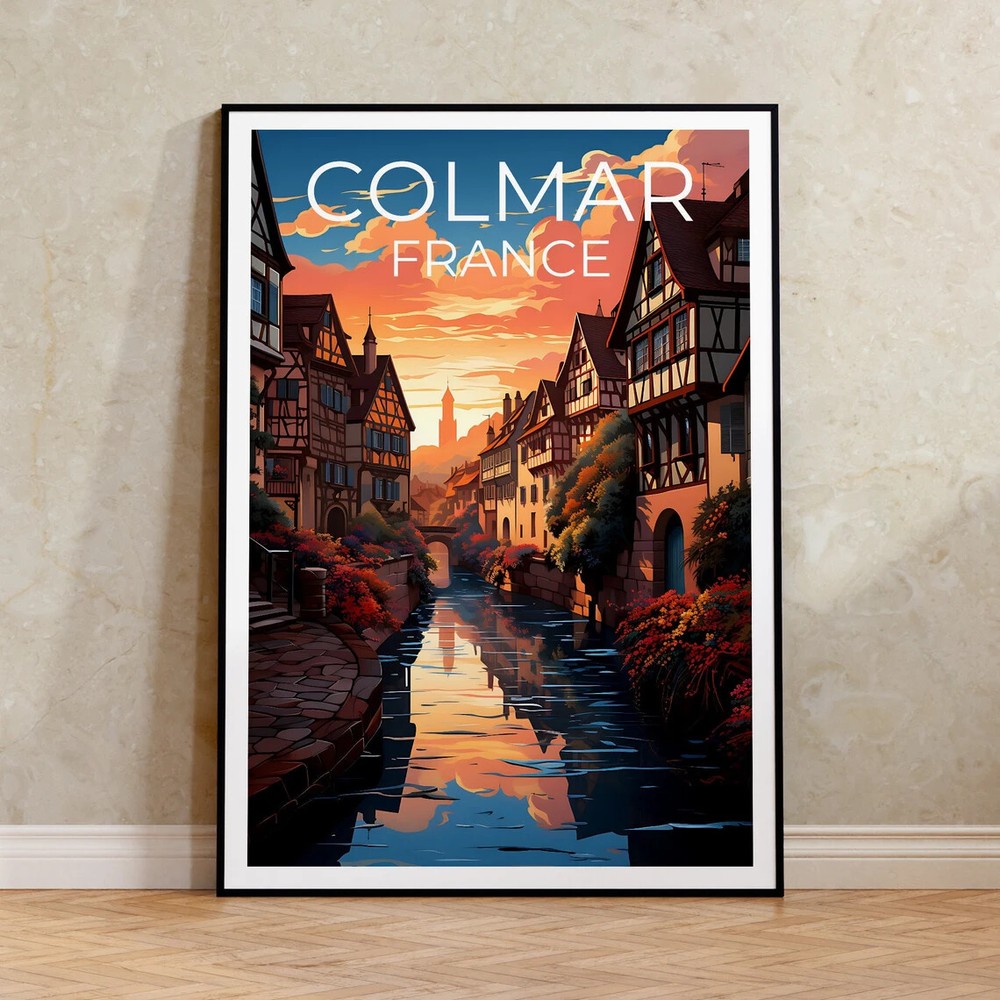 Colmar Art Poster Premium Quality Choose your Size