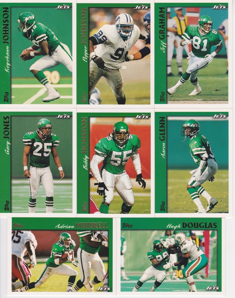 1997 Topps Football Complete Team Set (15) New York Jets Neil O'Donnell **