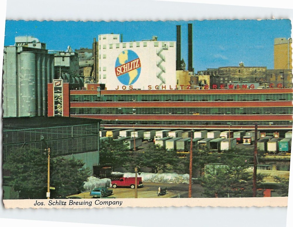 Postcard Joseph Schlitz Brewing Company Milwaukee Wisconsin