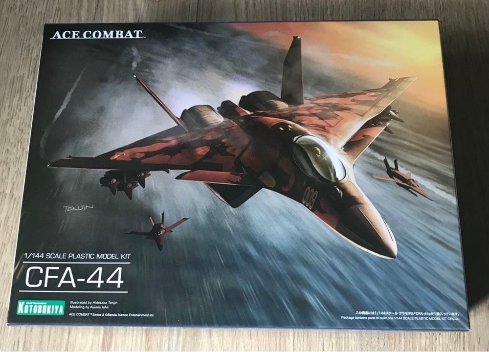 Kotobukiya ACE COMBAT CFA-44 1/144 Scale Plastic Model Kit Partial Open-image