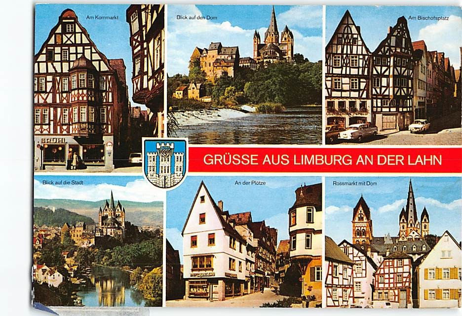 Postcard Scenes & Views Limburg an der Lahn Germany
