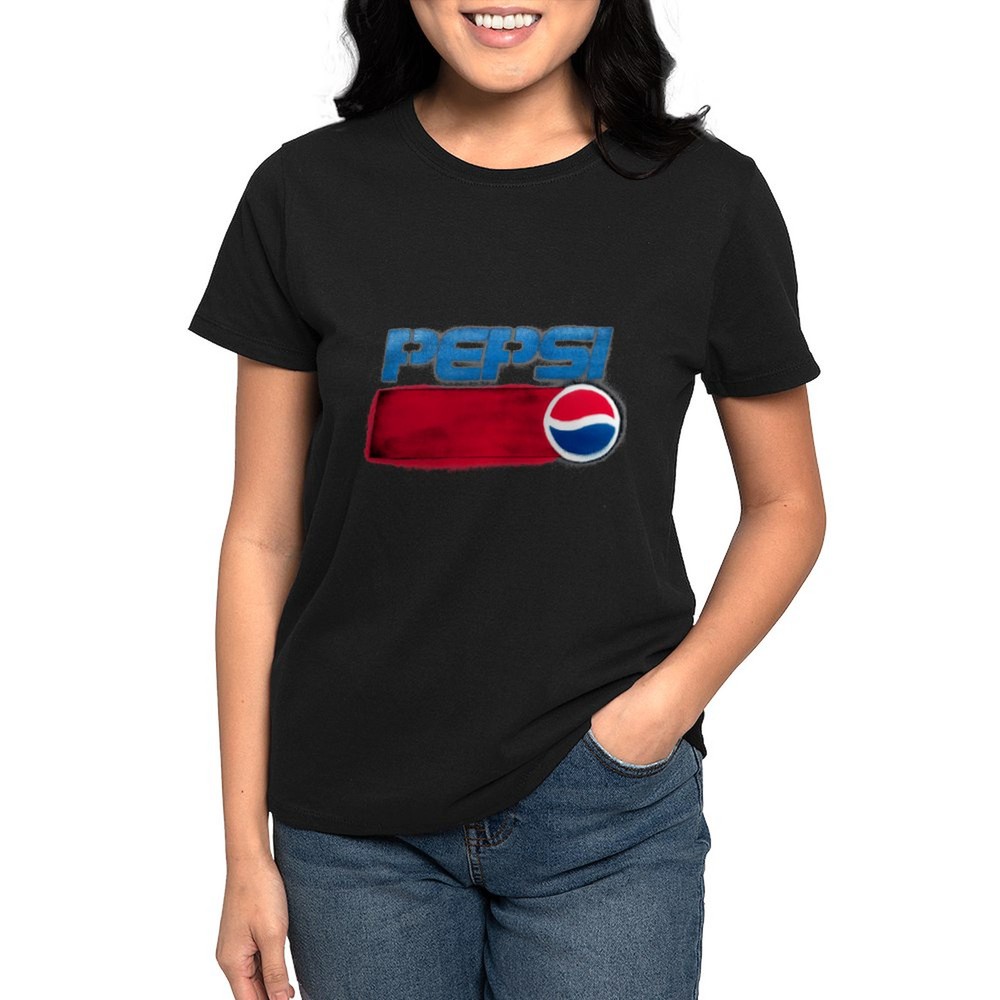 CafePress Pepsi Women's Dark T Shirt Women's Cotton T-Shirt (119031741)