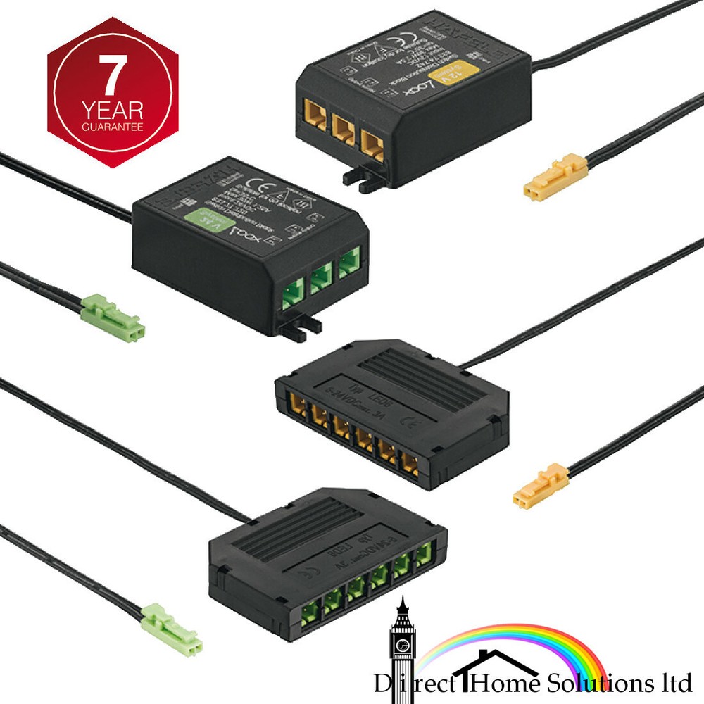 LOOX 12V or 24V & 3 or 6-Way Distributor / LOOX LED Drivers extra lighting ports