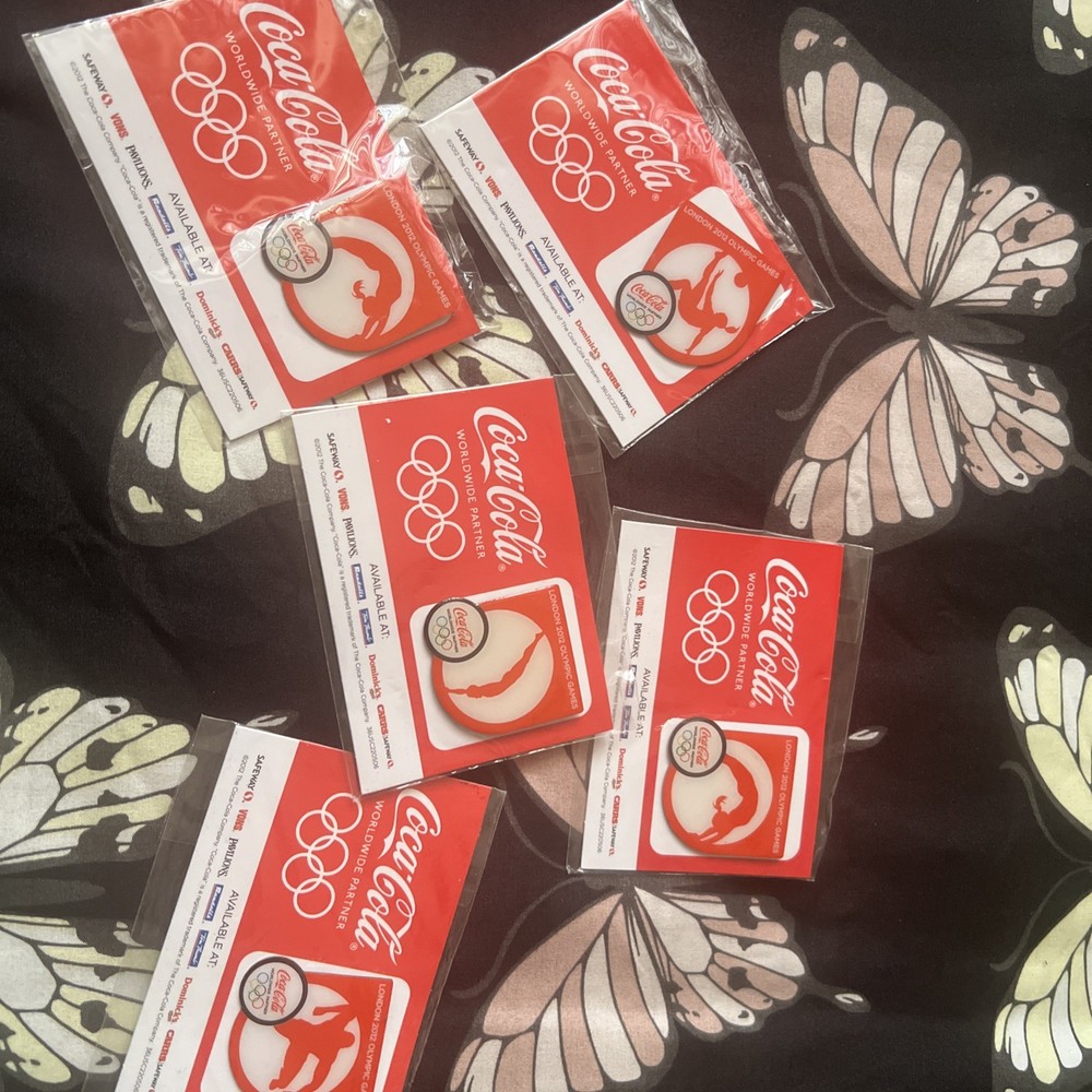 Coca Cola 2012 London Olympics Collectible Pins
