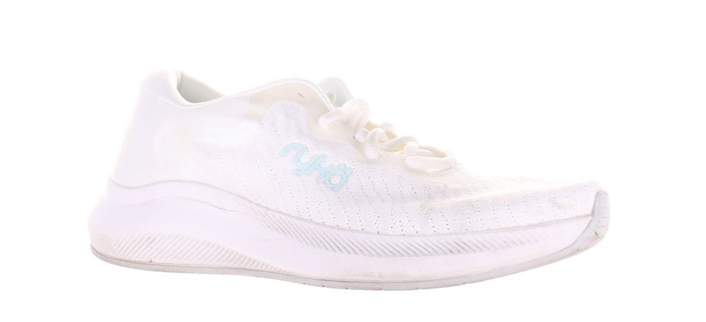 Ryka Womens Flourish White Walking Shoes Size 8.5 (7830212)
