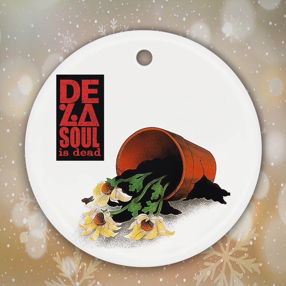 Christmas Ceramic Ornament De La Soul Is Dead 1991 Posdnuos Trugoy Maseo Paul