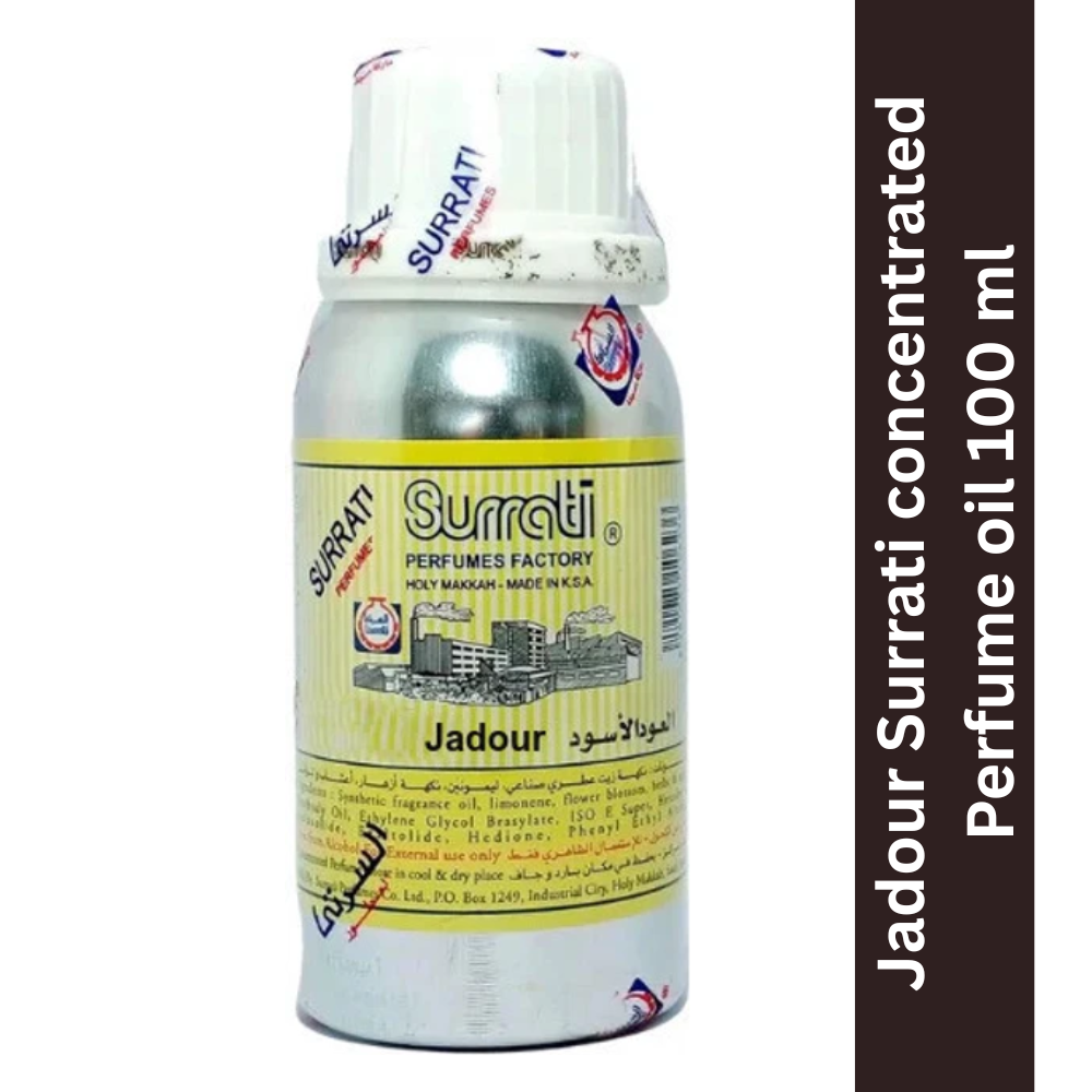 Surrati Jadour Perfume oil with fresh Fragrance for men & women 100 ml