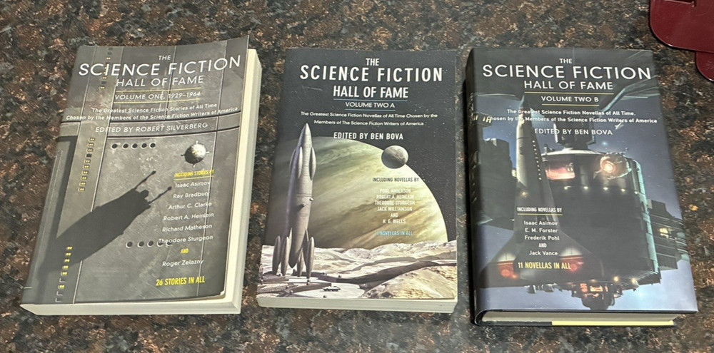 Science Fiction Hall of Fame Vols 1, 2A and 2B - Edited by Silverberg & Bova