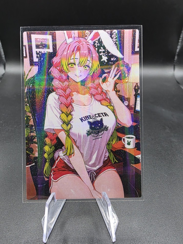 Mitsuri Kanroji Demon Slayer Holographic Anime Collectible Trading Card